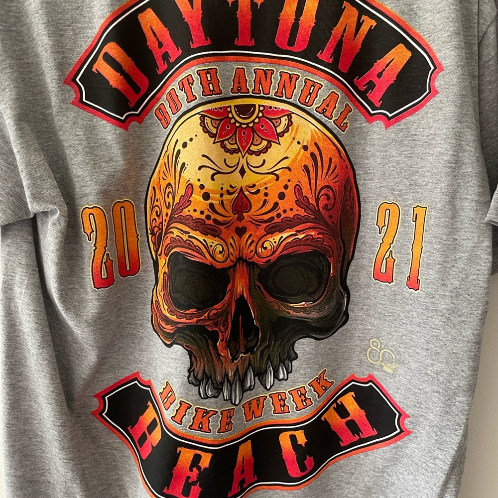 Bike Week T Shirt Daytona Beach 2022 NEW XL
